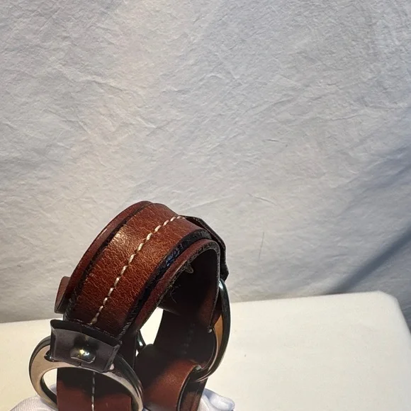 Dooney & Bourke Cherry Red Leather Hobo Shoulder Bag - Picture 12 of 15